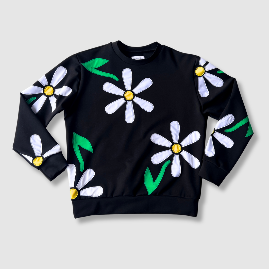 'all over daisies' crewneck sweatshirt *NEW RELEASE*