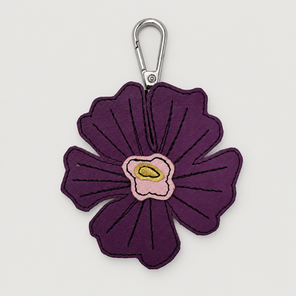 the leather poppy bag charm 50-of-70