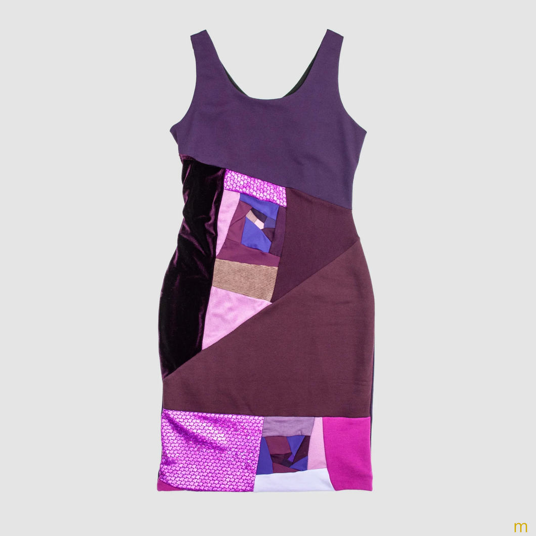 medium purple dress - IN STOCK