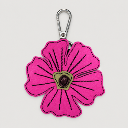 the leather poppy bag charm 32-of-70