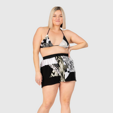 Load image into Gallery viewer, the &#39;black + white&#39; swim short
