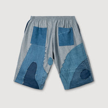 Load image into Gallery viewer, the denim swirl long short
