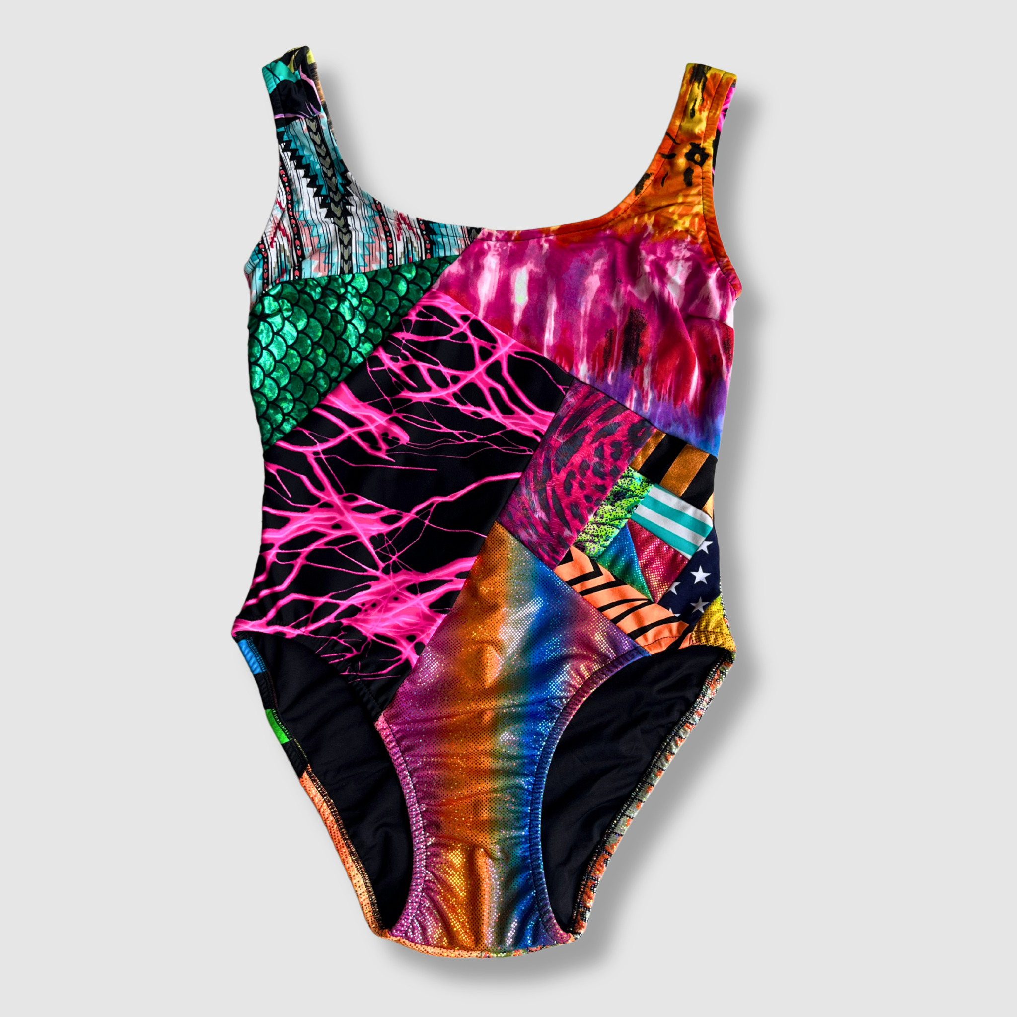 【タグ付新品】OHOTORO＊jellyfish swimwear swimsuit-front-mockup-