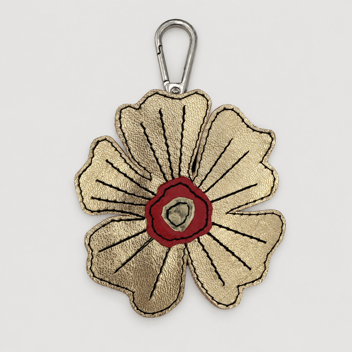 the leather poppy bag charm 7-of-70