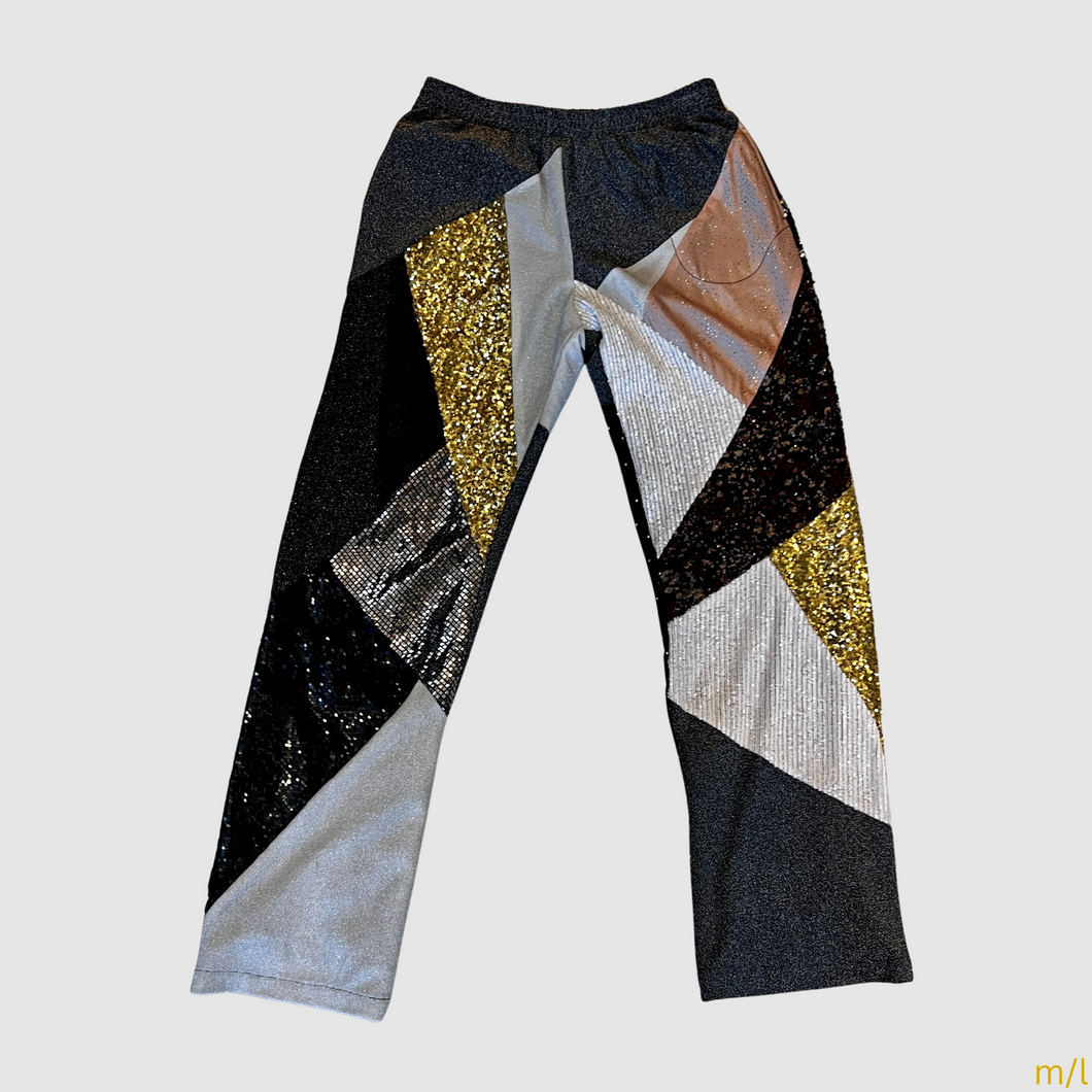 m/l sparkle + shine track pants - IN STOCK