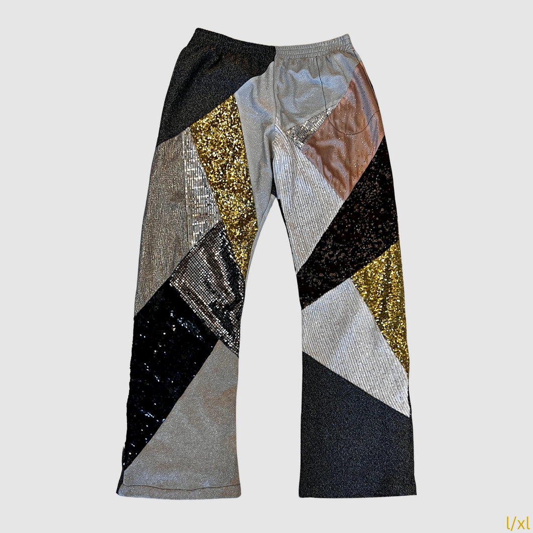 l/xl sparkle + shine track pants - IN STOCK