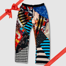 Load image into Gallery viewer, in-stock holiday - SIZE: 2XL - mixed print &#39;all-over reroll&#39; sweatpant
