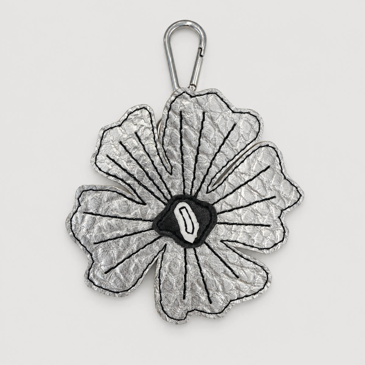 the leather poppy bag charm 49-of-70