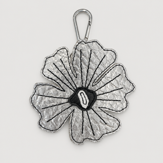 the leather poppy bag charm 49-of-70