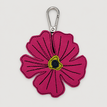the leather poppy bag charm 56-of-70