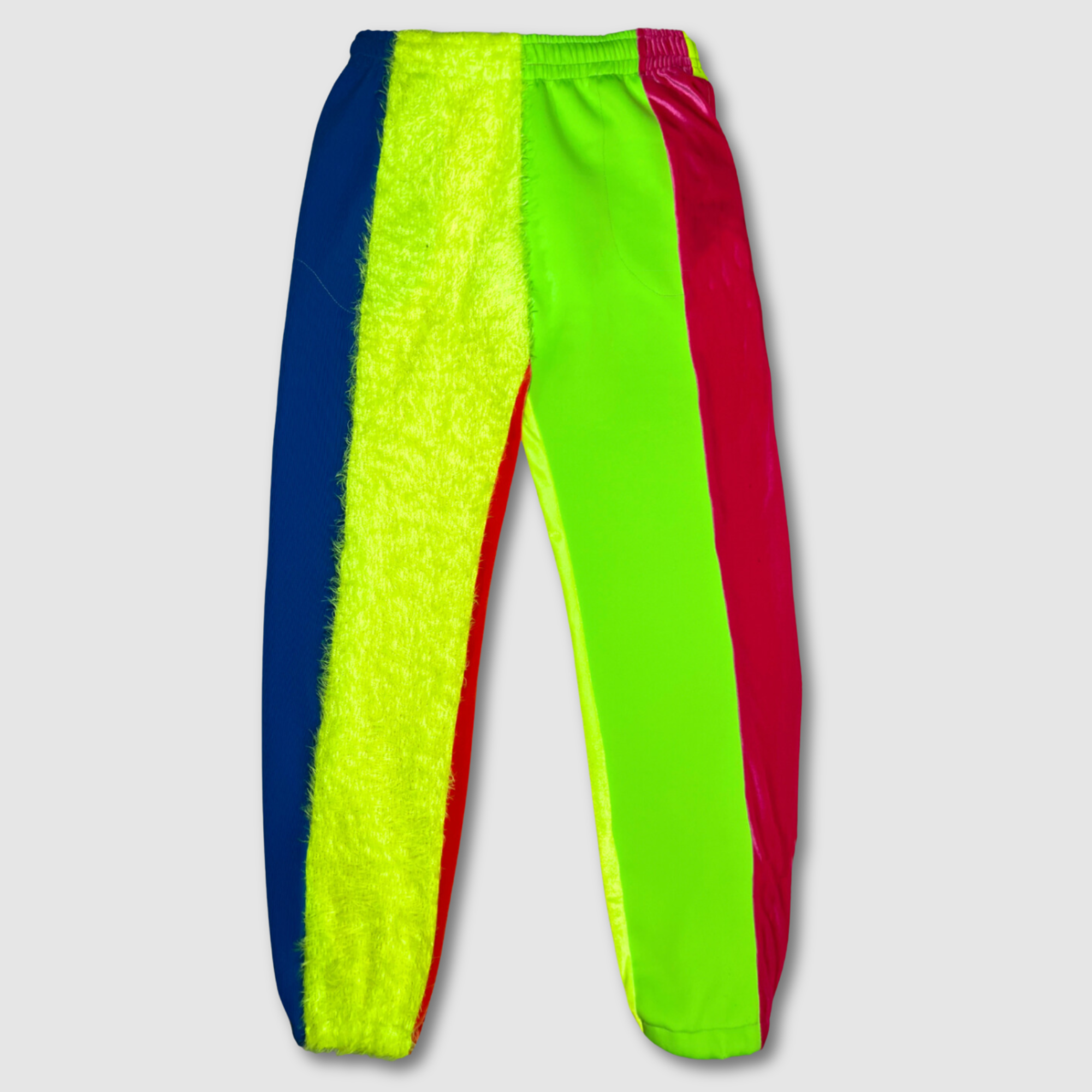 neon color block joggers NEW RELEASE Zero Waste Daniel