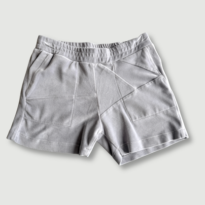 size extra small  - preloved - gray velour short short