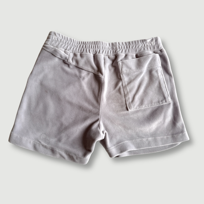 size extra small  - preloved - gray velour short short