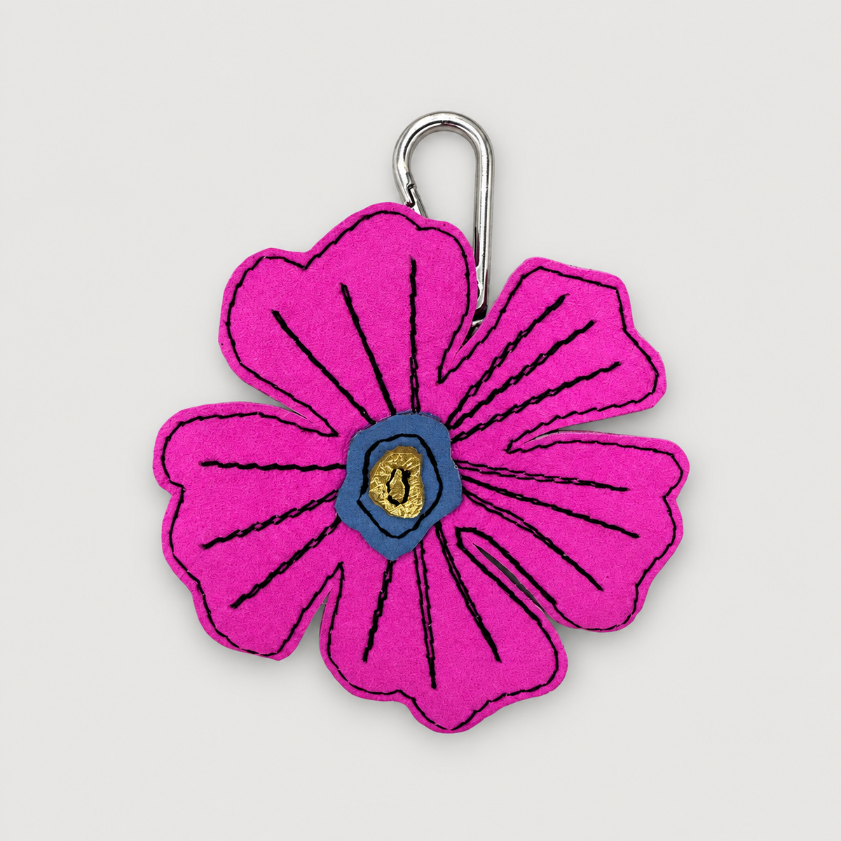 the leather poppy bag charm 39-of-70