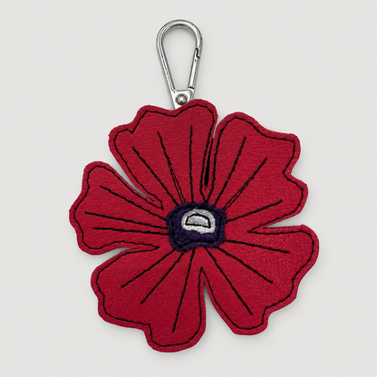 the leather poppy bag charm 45-of-70