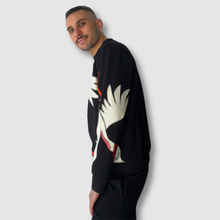 Load image into Gallery viewer, &#39;swooping cranes&#39; crewneck sweatshirt
