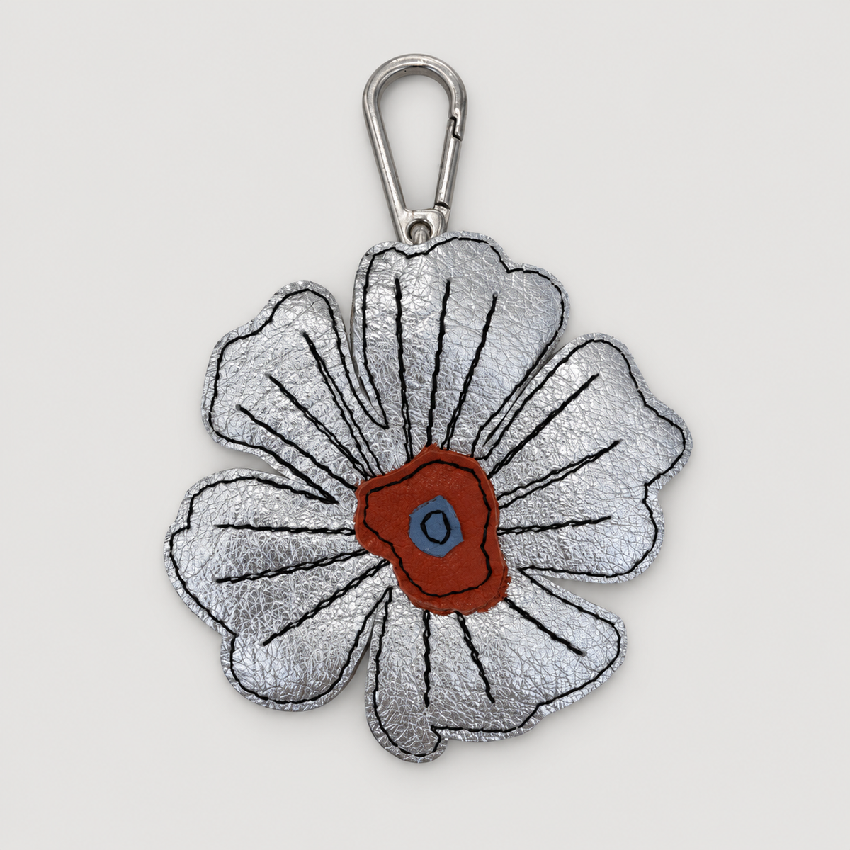 the leather poppy bag charm 16-of-70