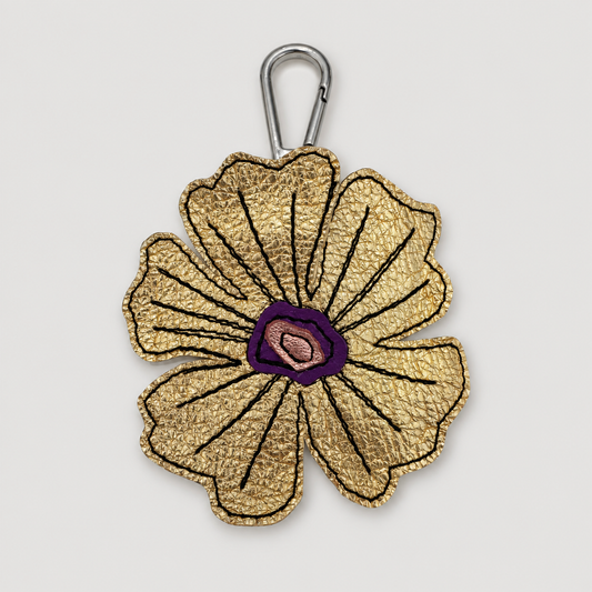 the leather poppy bag charm 8-of-70
