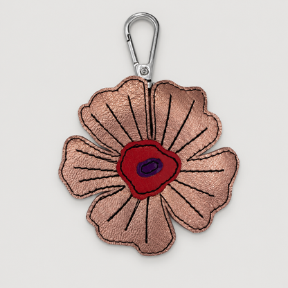 the leather poppy bag charm 9-of-70