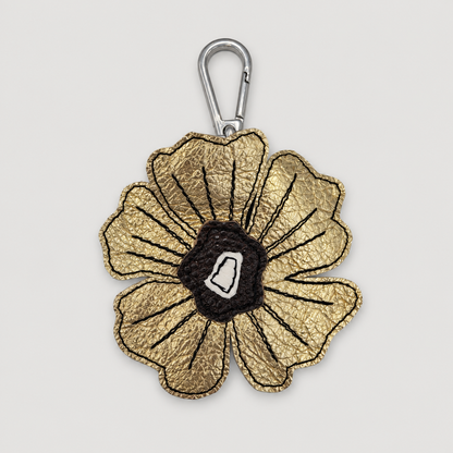 the leather poppy bag charm 33-of-70