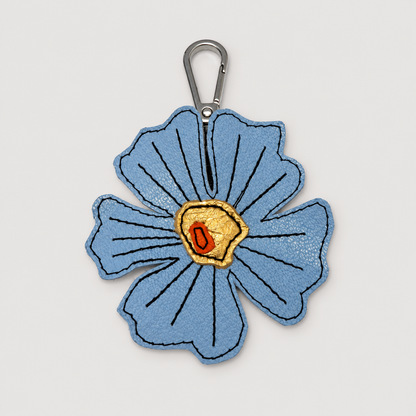 the leather poppy bag charm 43-of-70