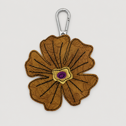 the leather poppy bag charm 30-of-70