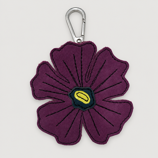 the leather poppy bag charm 2-of-70