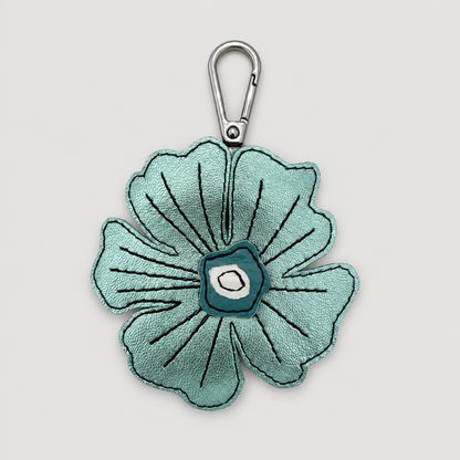 the leather poppy bag charm 27-of-70