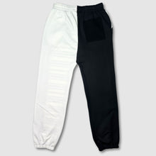 Load image into Gallery viewer, black + white &#39;color block&#39; joggers *NEW RELEASE*
