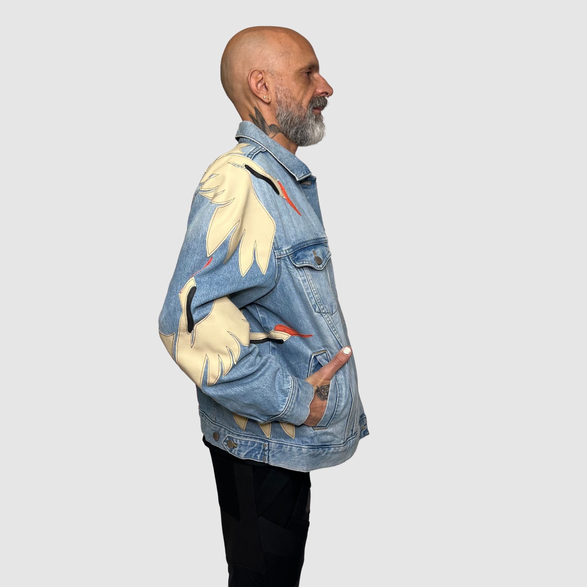 denim 'crane' jacket – Zero Waste Daniel