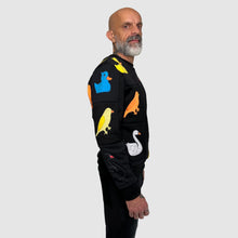 Load image into Gallery viewer, black &#39;ugly duckling + the swan&#39; crewneck sweatshirt *NEW RELEASE*
