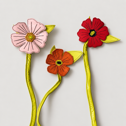 the leather poppy (single stem)