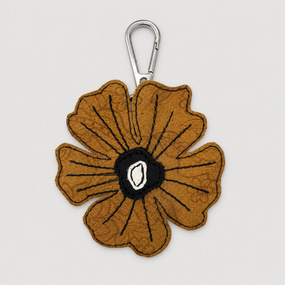 the leather poppy bag charm 23-of-70