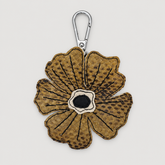 the leather poppy bag charm 22-of-70