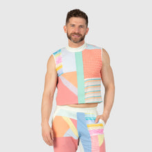 Load image into Gallery viewer, Limited Edition  &#39;Pastels for Summer&#39; Mock Neck Crop Top
