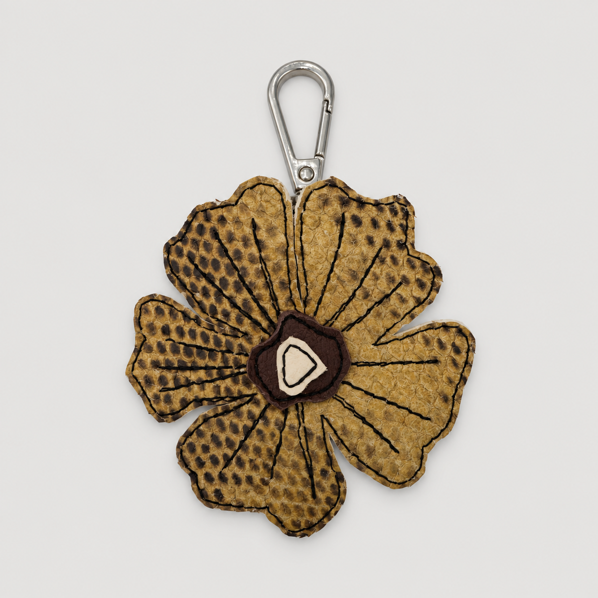 the leather poppy bag charm 17-of-70
