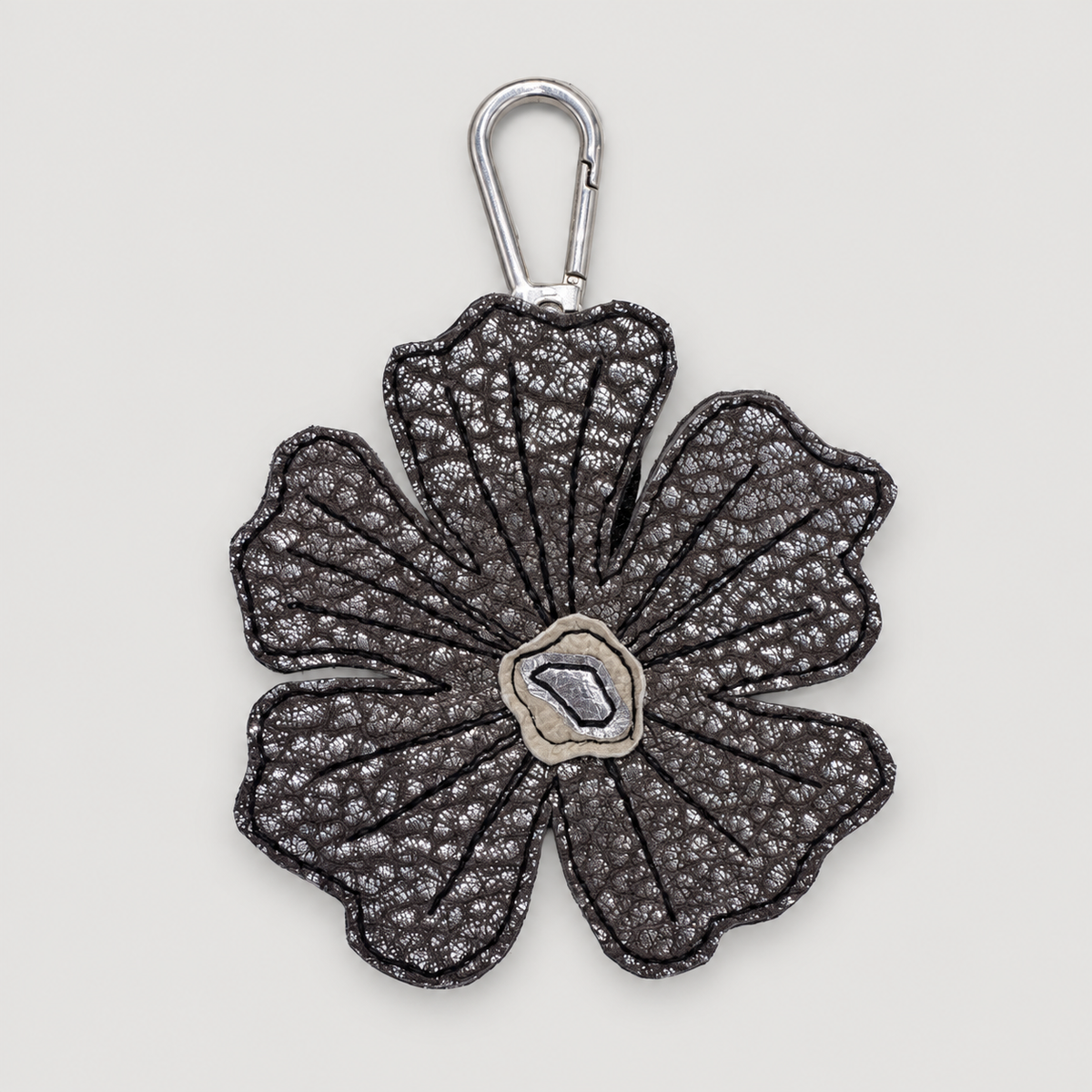 the leather poppy bag charm 13-of-70