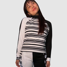 Load image into Gallery viewer, black + white &#39;color block&#39; sweatshirt *NEW RELEASE*
