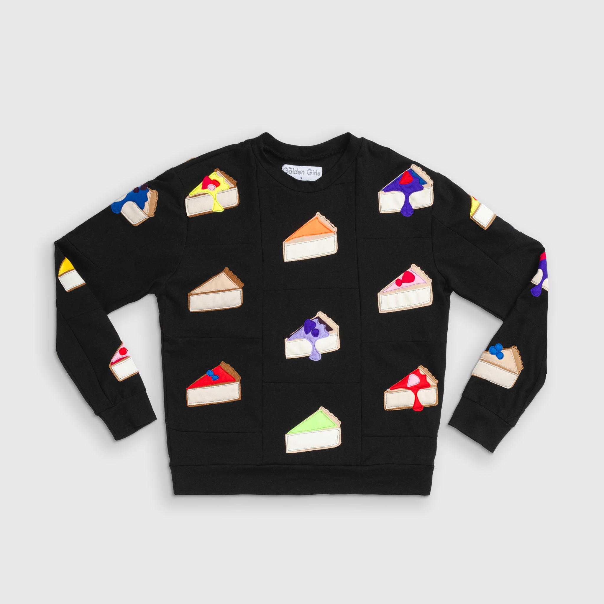 トップス noill remake upcycle sweat the 'late nite cheesecake' crewneck sweatshirt – Zero Waste