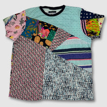 Load image into Gallery viewer, preloved - SIZE: 2XL - mixed print &#39;all-over reroll&#39; tee
