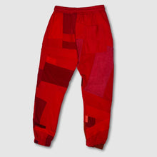 Load image into Gallery viewer, preloved - SIZE: XS - red &#39;all-over reroll&#39; joggers
