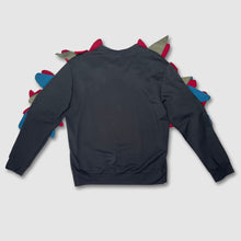 Load image into Gallery viewer, preloved - SIZE: M - red poinsettia &#39;groundbreaking&#39; sweatshirt
