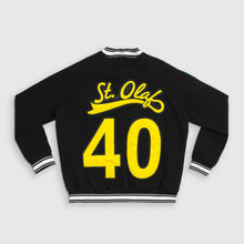 Load image into Gallery viewer, the &#39;st. olaf&#39; varsity jacket
