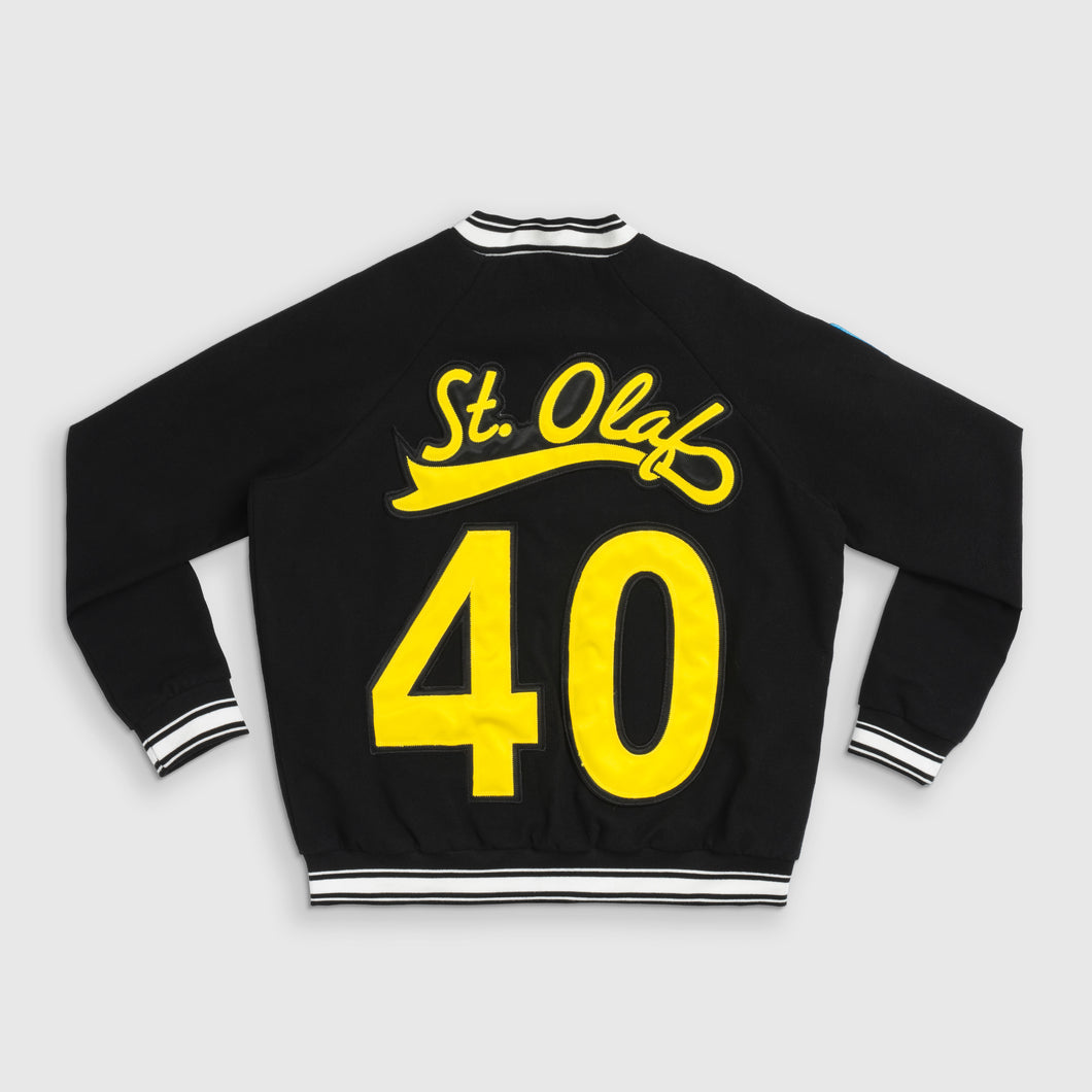 the 'st. olaf' varsity jacket