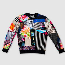 Load image into Gallery viewer, mixed print &#39;all-over reroll&#39; sweatshirt
