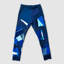 Load image into Gallery viewer, blue jogger made by zero waste daniel a sustainable fashion brand in ny
