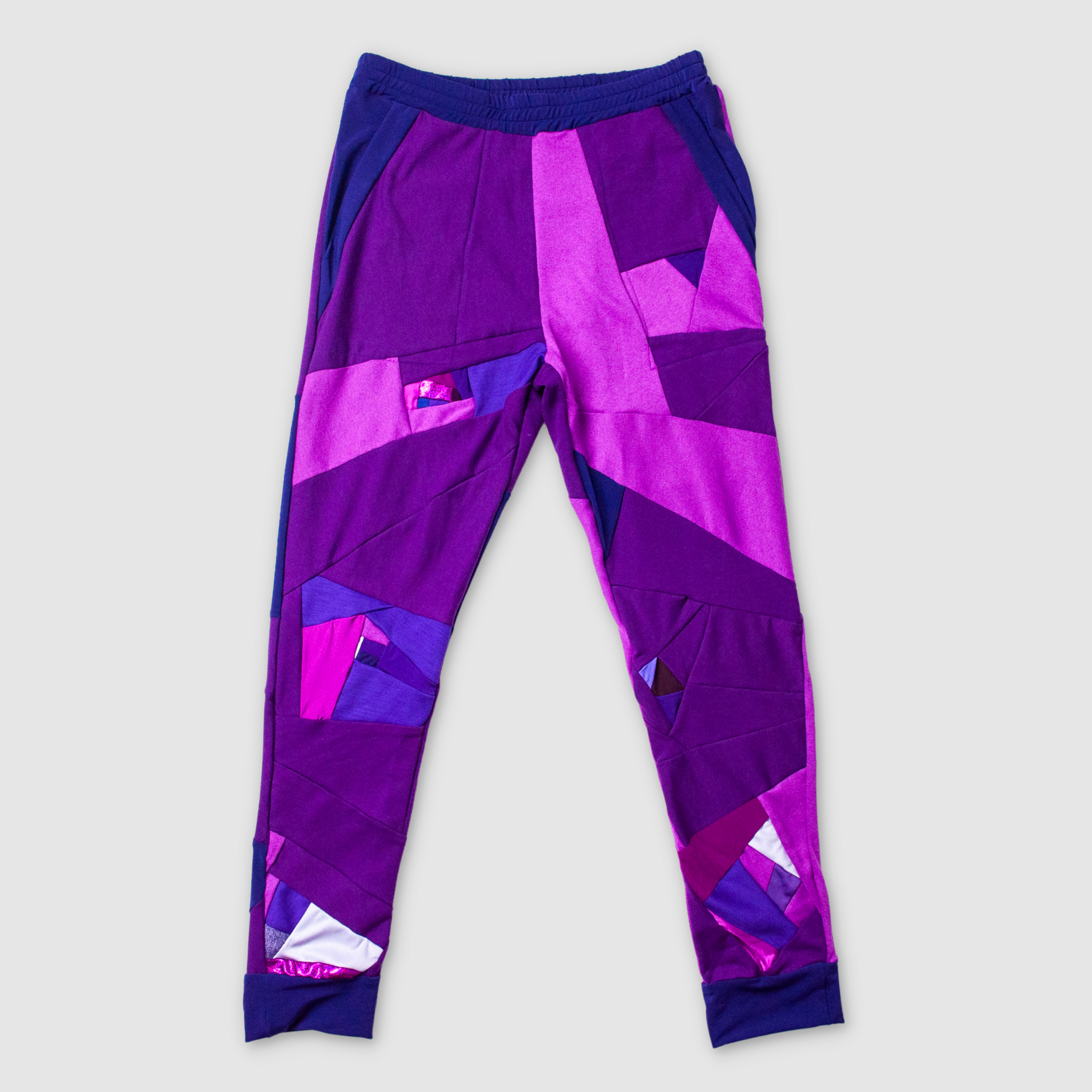 purple 'all-over reroll' jogger – Zero Waste Daniel