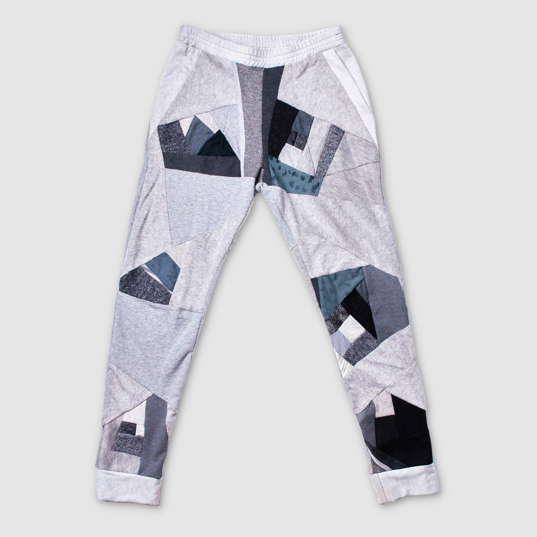 gray jogger made by zero waste daniel a sustainable fashion brand in ny