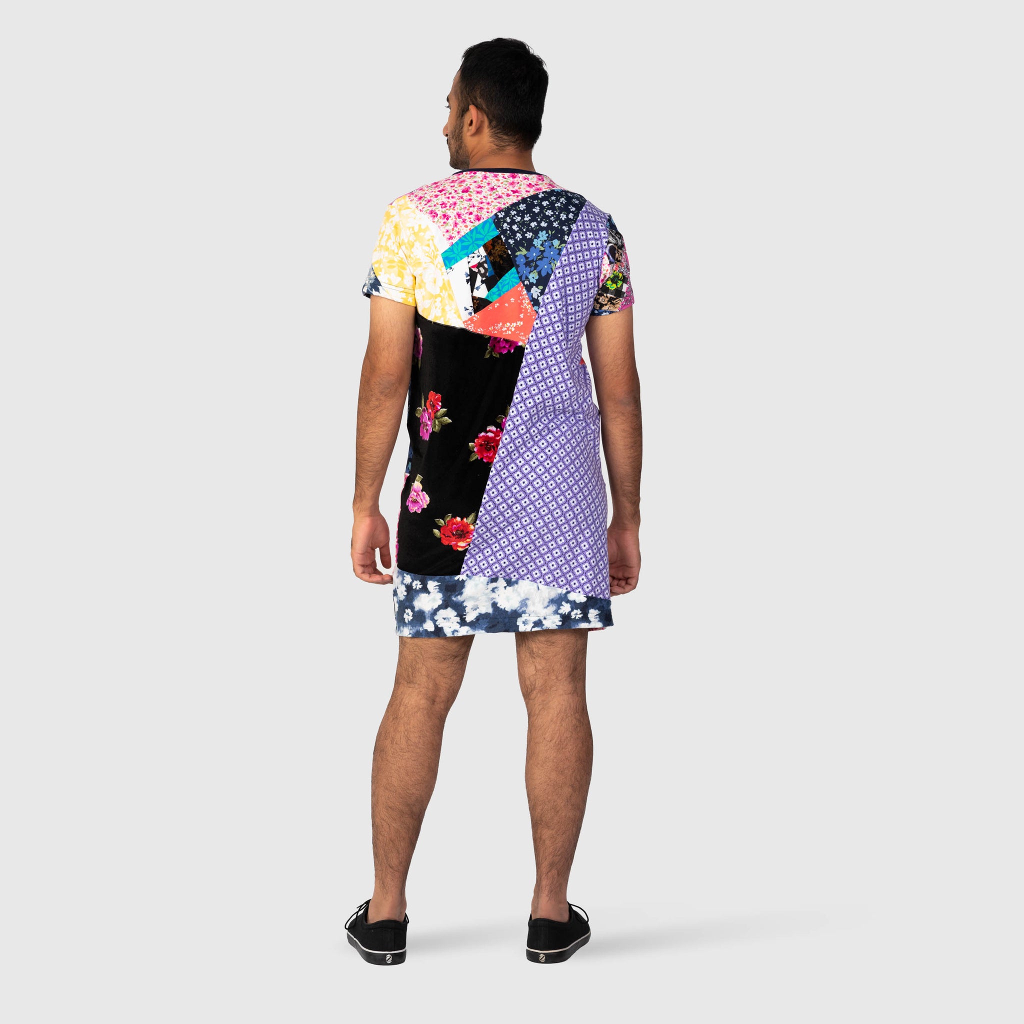 mixed floral 'all-over reroll' hoodie – Zero Waste Daniel