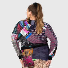 Load image into Gallery viewer, mixed print &#39;all-over reroll&#39; hoodie

